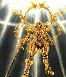 魔戒骑士牙狼garo手绘壁纸