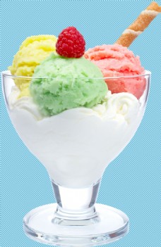 水果冰淇淋水果奶油冰淇淋免抠png透明图层素材
