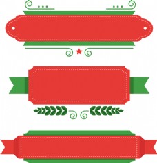 圣诞节圣诞主题标题框