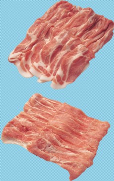 土猪肉切片瘦猪肉免抠png透明图层素材