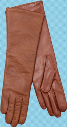 棕色真皮手套免抠png透明图层素材