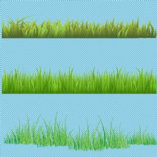 绿化景观草地绿草免抠png透明图层素材