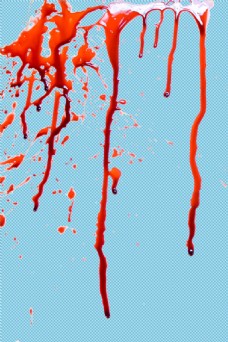 透明素材红色血滴血迹免抠png透明图层素材