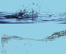 水珠水滴水波免抠png透明图层素材