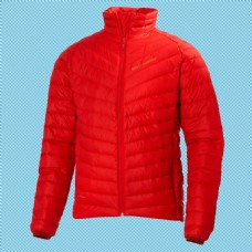 红色棉衣夹克免抠png透明图层素材