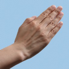 手掌、手势手掌合一起手势免抠png透明图层素材