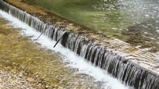 堤坝河流视频素材
