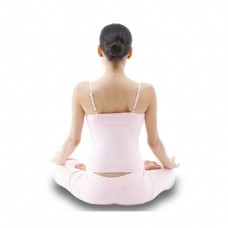瑜伽美女美女静坐瑜伽元素