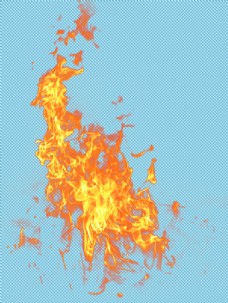 透明素材燃烧的火焰免抠png透明图层素材