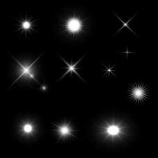 星星星光效果光效素材光斑素材免扣素材