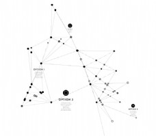 会议网络科技商务网状点线背景图