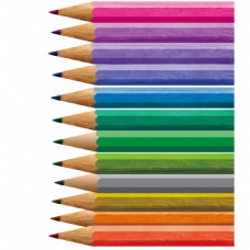 手绘彩色铅笔元素