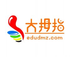 标志设计大拇指幼儿园logo设计园徽标志标识