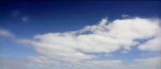 蓝天白云云层快速流动2个高清实拍视频素材