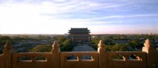 城市风景北京天安门街道人流城市建筑风景高清实拍视频素材