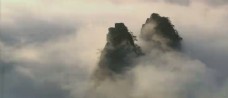 仙境山峰云雾缭绕自然风光美景高清实拍视频素材