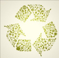 会议环保回收图标