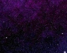 特色浪漫紫色星空背景特效视频素材