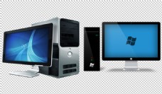 电脑电器电脑显示器免抠png透明图层素材