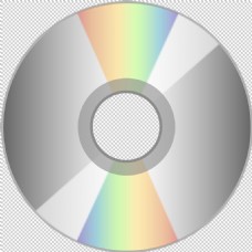 CD碟片光盘封面手绘漂亮光盘免抠png透明图层素材