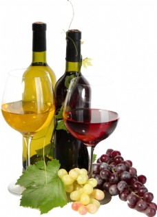 葡萄酒实物葡萄美酒元素