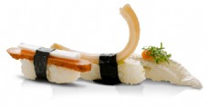 美味食品一份美味的寿司海鲜食品海带