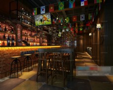 3D酒吧模型下载