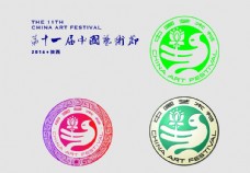 第一第十一届中国艺术节logo
