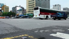 汉城南韩低交通镜头