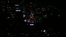 汉城南朝鲜公路在晚上1