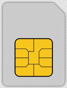 4G手机卡图标免抠png透明图层素材
