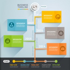 创意商务信息图矢量素材