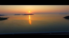 漂亮的太湖日出视频