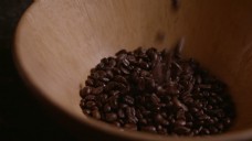 咖啡豆慢动作