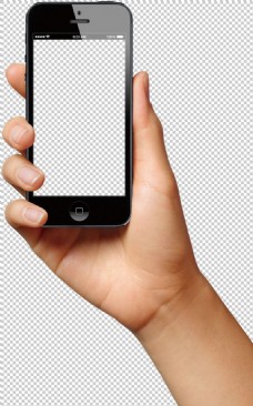 4G手持智能手机图片免抠png透明图层素材