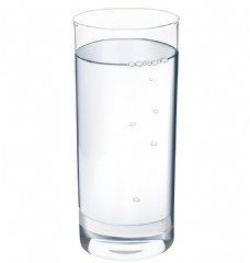 水杯杯子水纯净环境