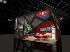 建筑公司3d展览模型