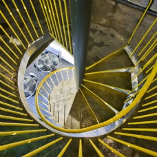 楼梯设计室内餐厅螺型旋转楼梯效果设计图片