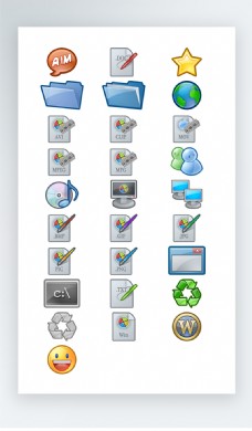 电脑图标彩色写实图标iconpng