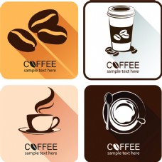 咖啡杯各式咖啡素材