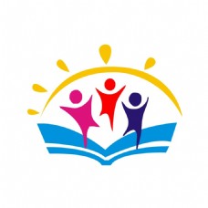 标志设计未来幼儿园logo设计园徽标志标识