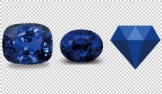 顶级蓝宝石免抠png透明图层素材