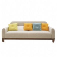 欧式风格简约中式沙发素材图片
