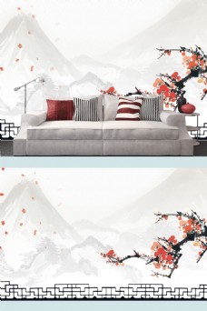 中国风壁纸图案设计