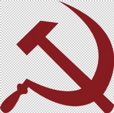 富侨logo前苏联镰刀锤子标志免抠png透明图层素材