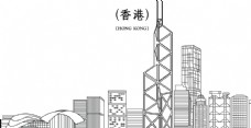 建筑标志APEC香港标志性建筑