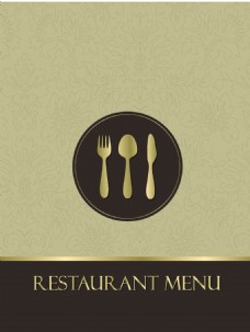 美食素材高端奢华简约西餐厅美食菜单背景素材
