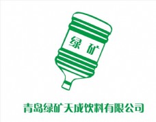 青岛绿矿天成饮料logo