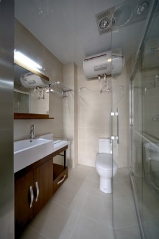 简约风室内设计浴室效果图