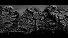 自然黑白风格石头视频